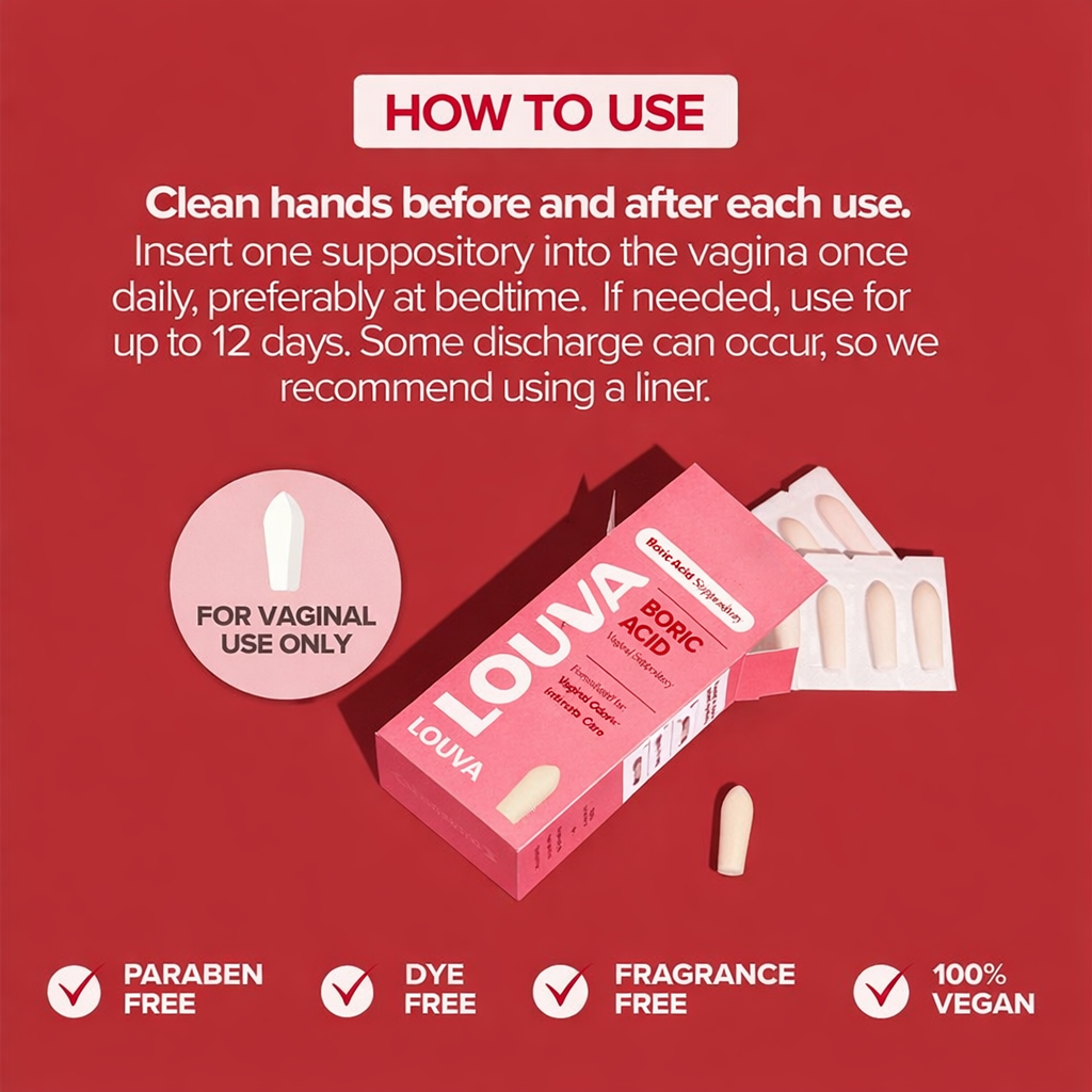 Boric Acid Vaginal Support